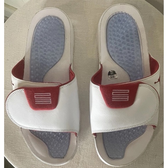 Nike Jordan Hydro Retro XI 11 White Red Slides Mens 12 AA1336-166 main image 7